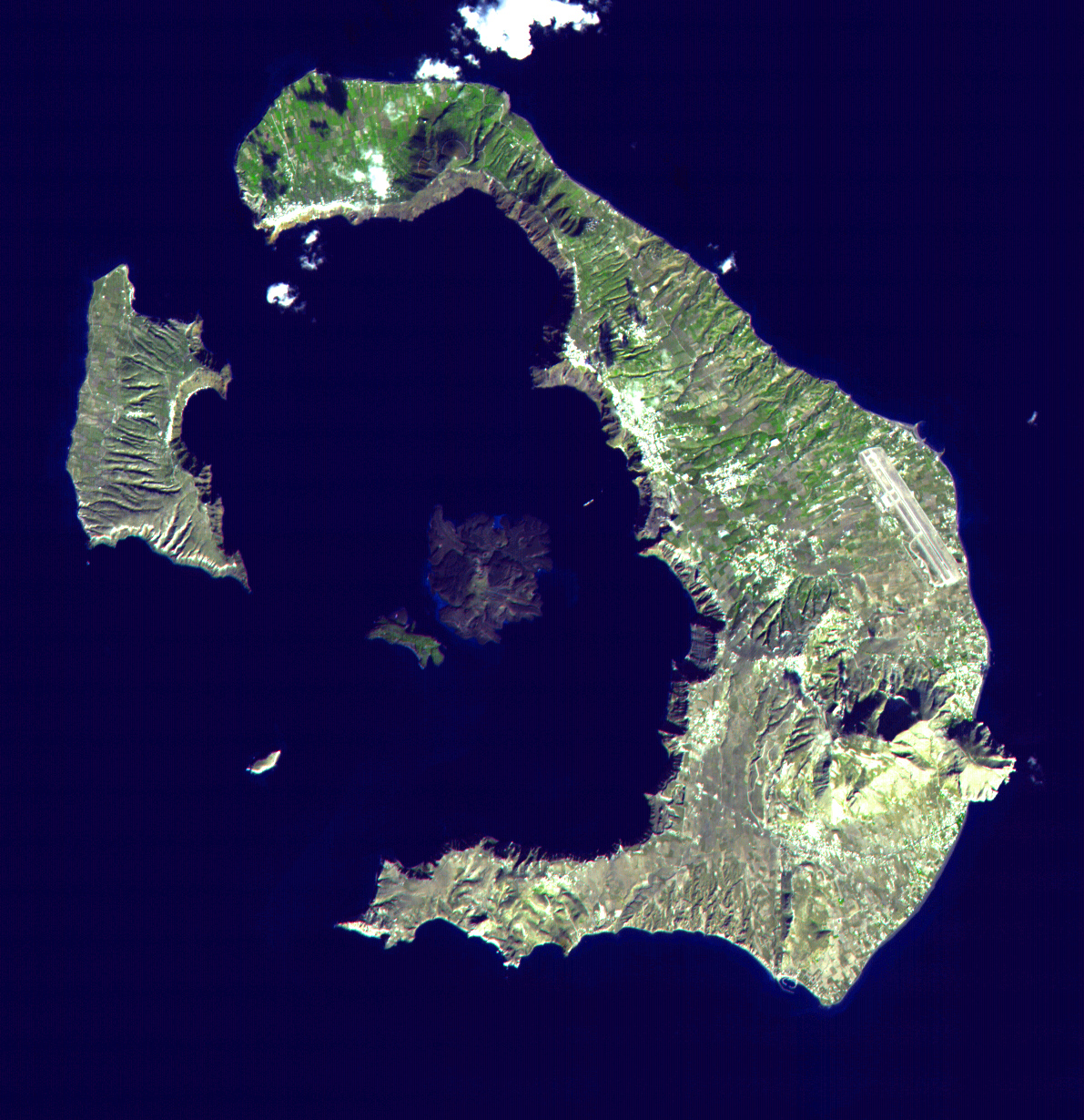 Caldera at Santorini