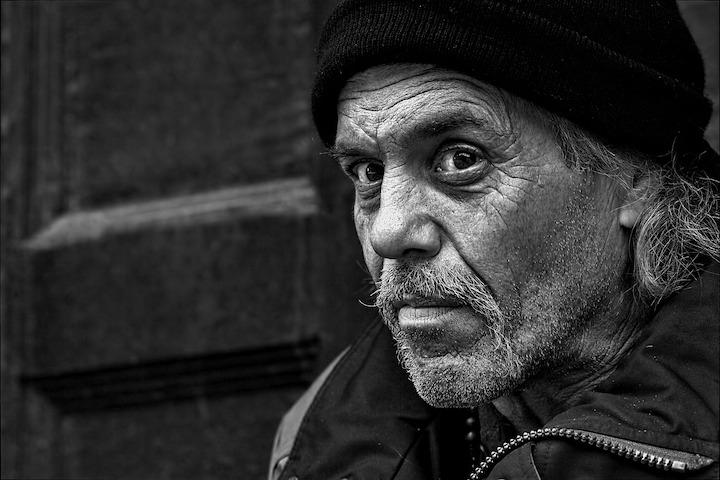 homeless old soul